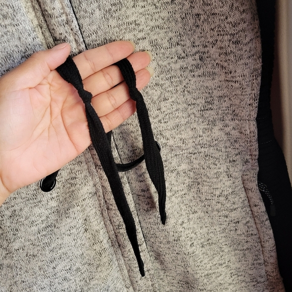 ZeroXposur Hoodie Gray Black Sweatshirt Sweater Jacket Size S/CH Outdoor Layer - Picture 3 of 16
